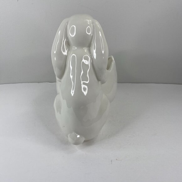 Rae Dunn Hop Bunny Easter Planter Pot Container - Picture 4 of 9